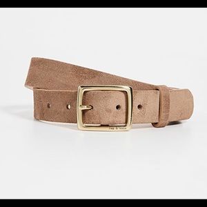 rag and bone boyfriend belt camel